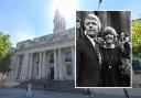 Pop star Cilla Black and her personal manager Bobby Willis after their wedding at Marylebone Town Hall 25 January 1969