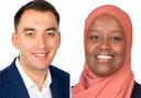 Camden councillors James Slater and Sagal Abdi-Wali