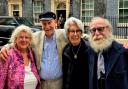 Camden Age UK members outside 10 Downing Street