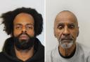 Imen Hersi (left) and David Stephenson (right) have been jailed for burgling Co-op stores across north London