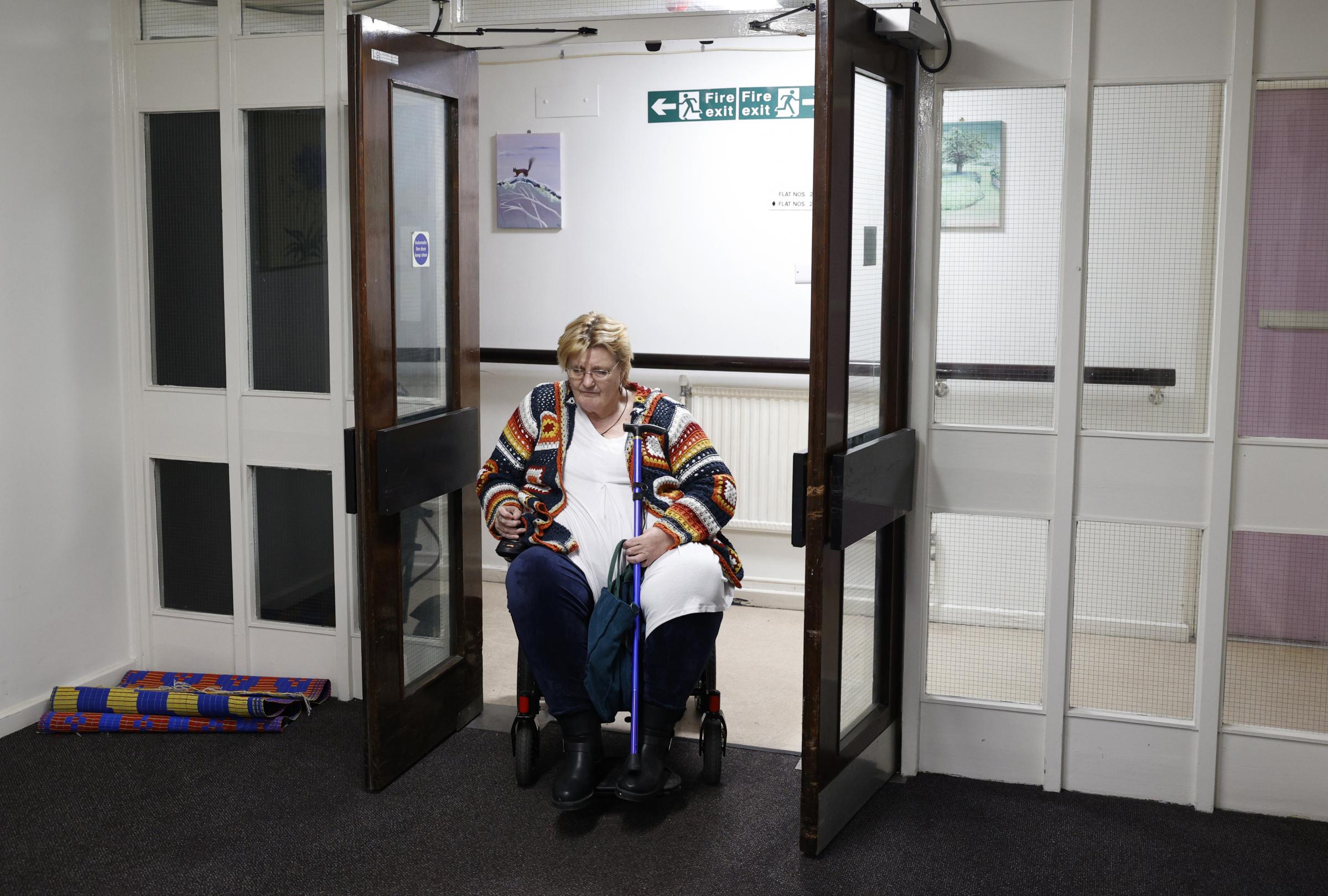 Barbara in Ada court in west London, Britain 15 April 2024. Facundo Arrizabalaga/MyLondon.