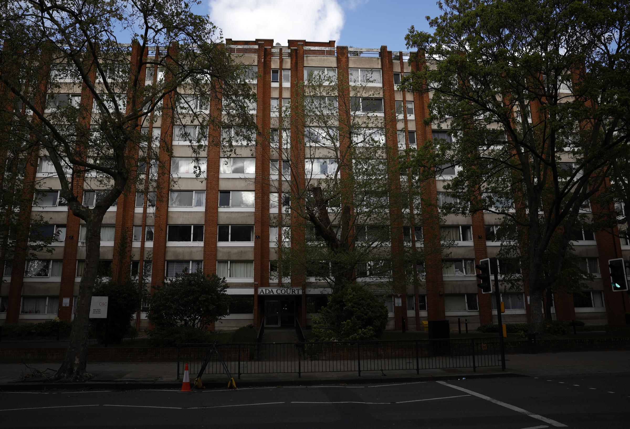 A general view of Ada court in west London, Britain 15 April 2024. Facundo Arrizabalaga/MyLondon.