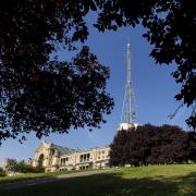 Alexandra Palace will light up its famous mast blue and pink on Monday (October 9) to mark Baby Loss awareness.