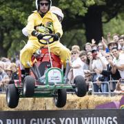 The Red Bull Soapbox Race at Alexandra Palace in 2022. Credit: PA
