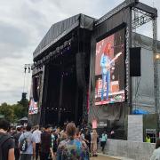 Kurt Vile performing at All Points East 2022