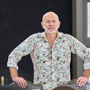 Vincent Franklin in rehearsal for The Snail House at Hampstead Theatre