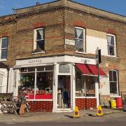 The café was formerly run as a bookshop and library in the early 1900s