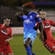 Wingate & Finchley in action against Worthing