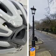 A Regent's Park cyclist suffered a bleed on the brain after an incident where he hit his head, but he doesn't know what happened to him?