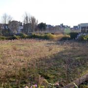 The former Mansfield Bowling Club site which will be replaced by a planned 78-bed care home is bordered by residential homes