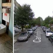 HSE found a toilet was not flushable at the construction site in Carlingford Road, Belsize Park