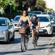 A lot of traffic uses Regent's Park as a short cut