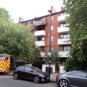 Part of a third-floor flat and balcony in Brecknock Road, Tufnell Park, was damaged by fire