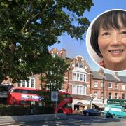 Cllr Linda Chung enjoys shopping in South End Green