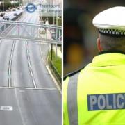 Hendon Way has been blocked after a crash