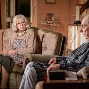 Marion Bailey as Flo and Alun Armstrong as Jack in To Have And To Hold at Hampstead Theatre. Picture: Marc Brenner