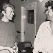 Alan Edwards' most enduring professional relationship was with David Bowie and they worked together for four decades (Image: Courtesy of Alan Edwards)