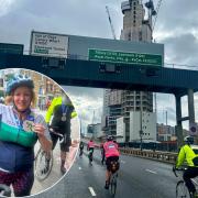 London's roads were closed to motor vehicles during the Ride London Cycle (Image: Carla Francome)