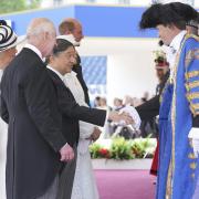 Lord Mayor of Westminster, Councillor Robert Rigby, welcomed Emperor Naruhito to the UK