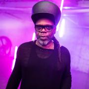 Jazzie B plays with Soul II Soul at Kaleidoscope Festival at Alexandra Palace on July 13.