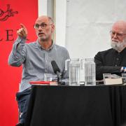 Succession creator Jesse Armstrong shared the stage with former Archbishop of Canterbury Rowan Williams at The Idler Festival in Hampstead last Friday