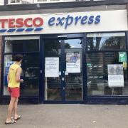 Lifeguard Sean Porter was going to Tesco to buy milk, biscuits and a drink and discovered it will be closed for three weeks