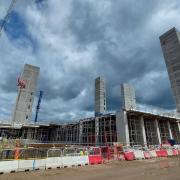 Work is underway on the Edmonton incinerator. Credit: LDRS