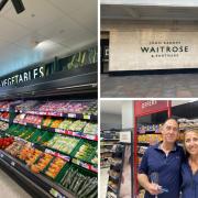 Lisa Jewell and Jascha Gordon were among regular customers to get an exclusive look at the refurbished Waitrose John Barnes store this evening