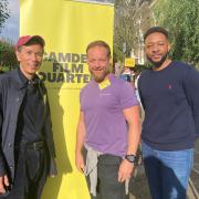 Lloyd Lee, of Yoo Capital, Mark Smith of Oxygen Studios and Suley Muhidin, of Camden Film Quarter