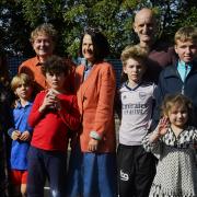 Catherine West MP (centre) with the Crouch End community whose efforts transformed Stationers' Park