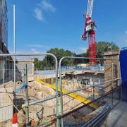 It is feared construction work at Colindale station is behind schedule and its reopening will be delayed