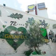 The Grenfell Memorial Wall commemorates the 72 people who died in the fire in June 2017 (Image: PA)