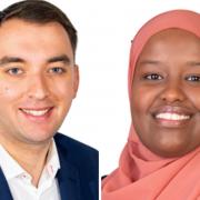 Camden councillors James Slater and Sagal Abdi-Wali