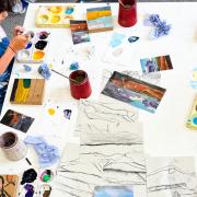 The art room in Highgate Primary School is thriving (Image: Highgate Primary School)