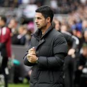 Arsenal manager Mikel Arteta before the Premier League match at St James' Park, Newcastle. Picture date: Saturday November 2, 2024.