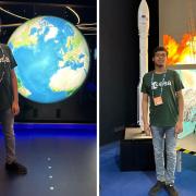 Queen Elizabeth's School pupil Paarth Aggarwal a trip to the European Space Agency (ESA) in Italy