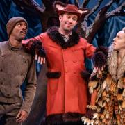 Gruffalo’s Child starring Samuel Tracy (left), Maxwell Tyler and Harriet Waters