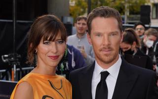 Benedict Cumberbatch and wife Sophie Hunter