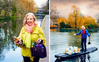 Deborah Meaden and Bill Bailey are supporting the campaign by The Canal and River Trust