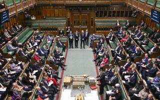 MPs voted 293 to 125 to reject the SNP’s King’s Speech amendment calling for “all parties to