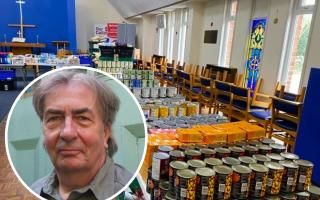 David Winskill says that Hornsey Food Bank has experienced a record demand (Image: David Winskill)