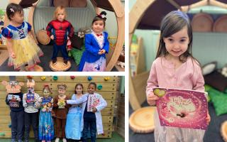 The pupils celebrated their favourite stories with creative costumes