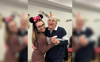 Members from five dementia community groups celebrated Purim with dancing and entertainment