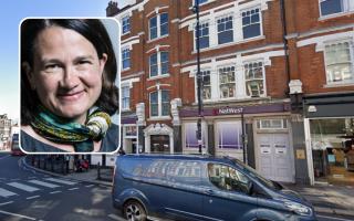 Catherine West MP (inset) wants banks to use their profits to help customers after NatWest announced it would close its Muswell Hill Broadway branch