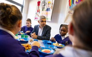 Sadiq Khan introducing free school meals in primary schools, saves parents up to £500 a year (Image: PA)