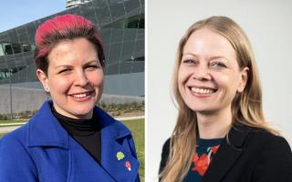 Green Party London mayoral candidate Zoe Garbett (left) will be replacing Sian Berry (right) on the London Assembly