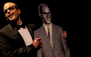 Shahaf Ifhar plays Tom Lehrer in a new play with songs Upstairs at The Gatehouse Theatre