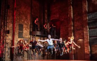 The company of Kiss Me, Kate at The Barbican