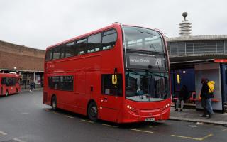 A 298 bus, one of the buses affected by the move