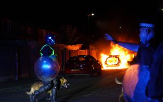 Riots first broke out in Southport after three young girls were killed in a stabbing last week